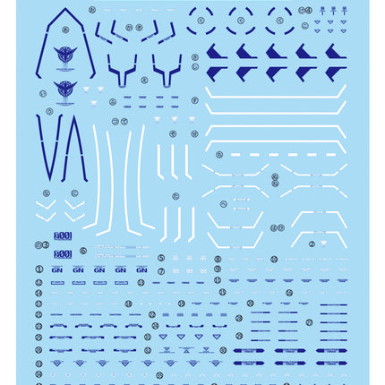 MG-27 | 1/100 GUNDAM EXIA FLUORESCENT WATERSLIDE DECAL