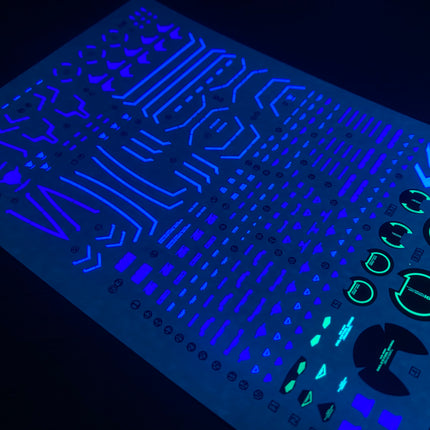 MG-27 | 1/100 GUNDAM EXIA FLUORESCENT WATERSLIDE DECAL