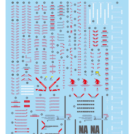 MG-26 | 1/100 FULL ARMOR UNICORN GUNDAM VER. KA FLUORESCENT WATERSLIDE DECAL