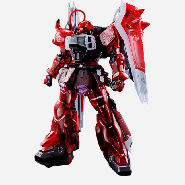 MG 1/100 GUNNER ZAKU WARRIOR (LUNAMARIA HAWKE CUSTOM) [CLEAR COLOR] - LIMITED ITEM