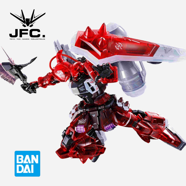MG 1/100 GUNNER ZAKU WARRIOR (LUNAMARIA HAWKE CUSTOM) [CLEAR COLOR] - LIMITED ITEM