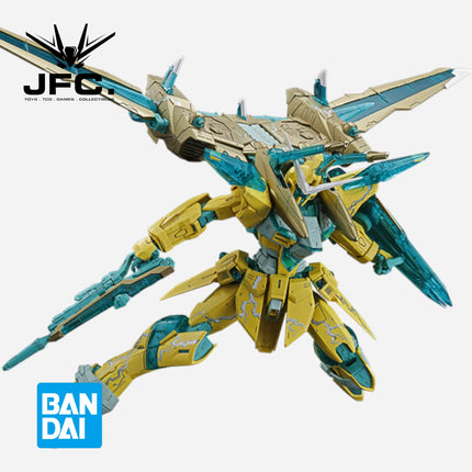 MG 1/100 JUSTICE GUNDAM [CROSS CONTRAST COLORS / CLEAR YELLOW] - LIMITED ITEM