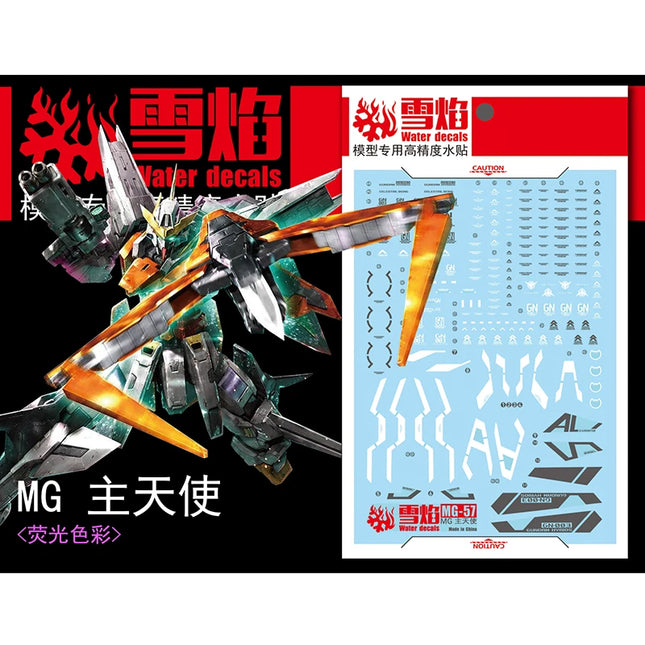MG-57 | 1/100 GUNDAM KYRIOS FLUORESCENT WATERSLIDE DECAL