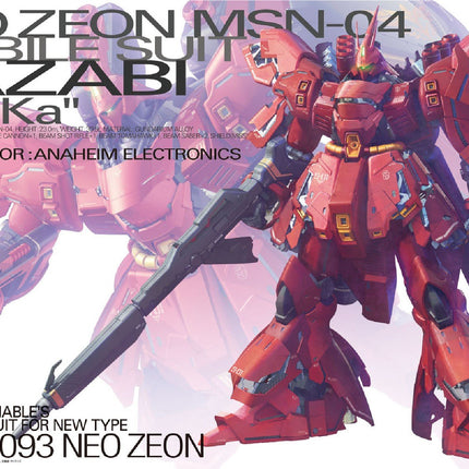 MG 1/100 MSN-04 SAZABI VER. KA