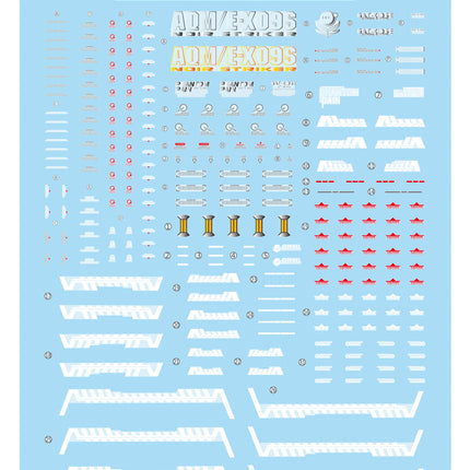 MG-106 | 1/100 STRIKE NOIR GUNDAM FLUORESCENT WATERSLIDE DECAL