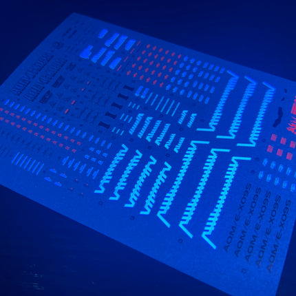 MG-106 | 1/100 STRIKE NOIR GUNDAM FLUORESCENT WATERSLIDE DECAL