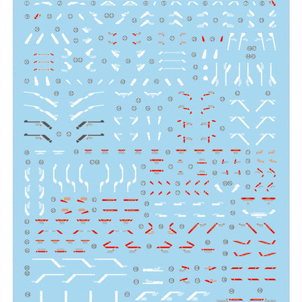 MG-15 | 1/100 WING GUNDAM ZERO EW VER. KA FLUORESCENT WATERSLIDE DECAL