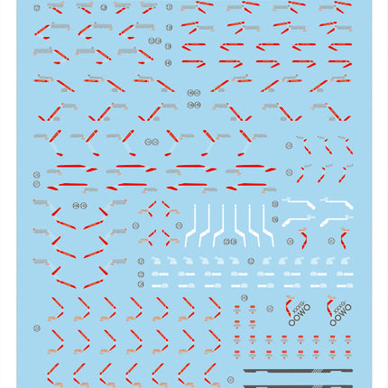MG-15 | 1/100 WING GUNDAM ZERO EW VER. KA FLUORESCENT WATERSLIDE DECAL