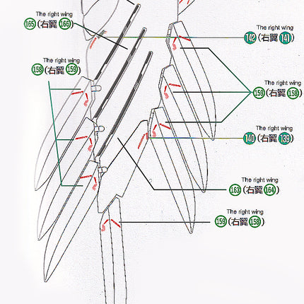 MG-15 | 1/100 WING GUNDAM ZERO EW VER. KA FLUORESCENT WATERSLIDE DECAL