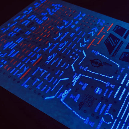 MG-19 | 1/100 ZZ GUNDAM VER.KA FLUORESCENT WATERSLIDE DECAL