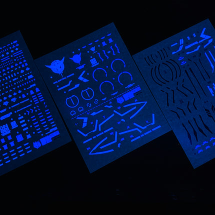 PG-01 | 1/60 GUNDAM EXIA FLUORESCENT WATERSLIDE DECAL