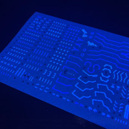 RG-08 | 1/144 00 GUNDAM SEVEN SWORD FLUORESCENT WATERSLIDE DECAL