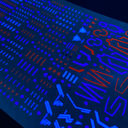 RG-18 | 1/144 00 RAISER (ORIGINAL/TRANS-AM) FLUORESCENT WATERSLIDE DECAL