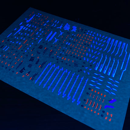 RG-03 | 1/144 AILE STRIKE GUNDAM FLUORESCENT WATERSLIDE DECAL