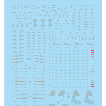 RG-51 | 1/144 EPYON FLUORESCENT WATERSLIDE DECAL