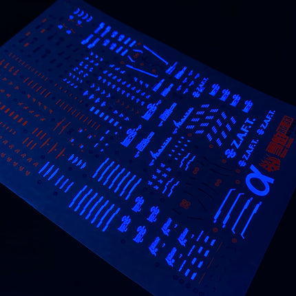 RG-33 | 1/144 FORCE IMPULSE GUNDAM FLUORESCENT WATERSLIDE DECAL