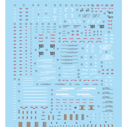RG-21 | 1/144 FREEDOM GUNDAM VER. GCP FLUORESCENT WATERSLIDE DECAL