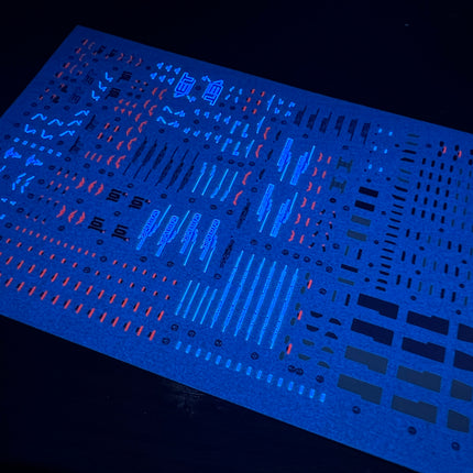 RG-21 | 1/144 FREEDOM GUNDAM VER. GCP FLUORESCENT WATERSLIDE DECAL