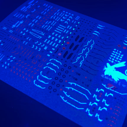 RG-45 | 1/144 GOD GUNDAM FLUORESCENT WATERSLIDE DECAL