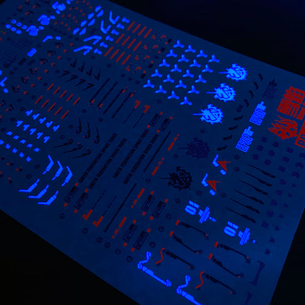 RG-42 | 1/144 HI-NU GUNDAM FLUORESCENT WATERSLIDE DECAL