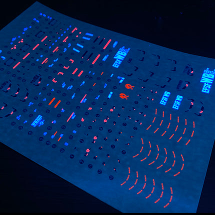 RG-01 | 1/144 RX-78-2 GUNDAM FLUORESCENT WATERSLIDE DECAL