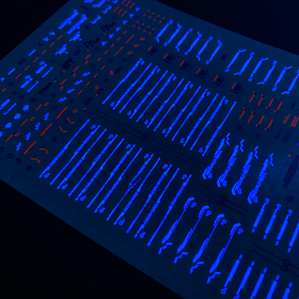 RG-14 | 1/144 STRIKE FREEDOM GUNDAM FLUORESCENT WATERSLIDE DECAL