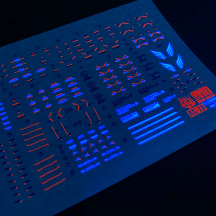 RG-28-2 | 1/144 TALLGEESE III FLUORESCENT WATERSLIDE DECAL