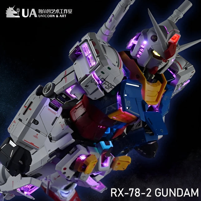LED UNIT + DISPLAY BASE FOR PG UNLEASHED RX-78-2 GUNDAM (PREMIUM EDITION)