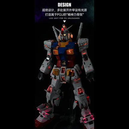 LED UNIT + DISPLAY BASE FOR PG UNLEASHED RX-78-2 GUNDAM (PREMIUM EDITION)