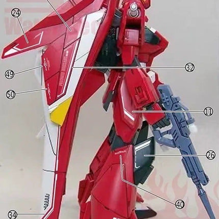 NG-TVS | 1/100 SAVIOUR GUNDAM FLUORESCENT WATERSLIDE DECAL