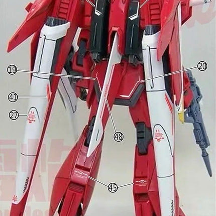 NG-TVS | 1/100 SAVIOUR GUNDAM FLUORESCENT WATERSLIDE DECAL