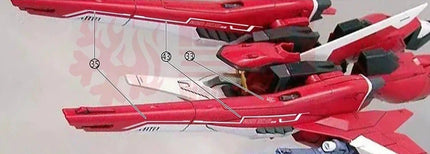 NG-TVS | 1/100 SAVIOUR GUNDAM FLUORESCENT WATERSLIDE DECAL